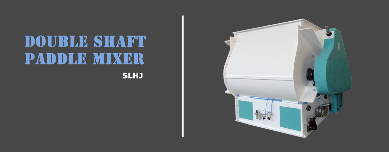 double shaft paddle mixer